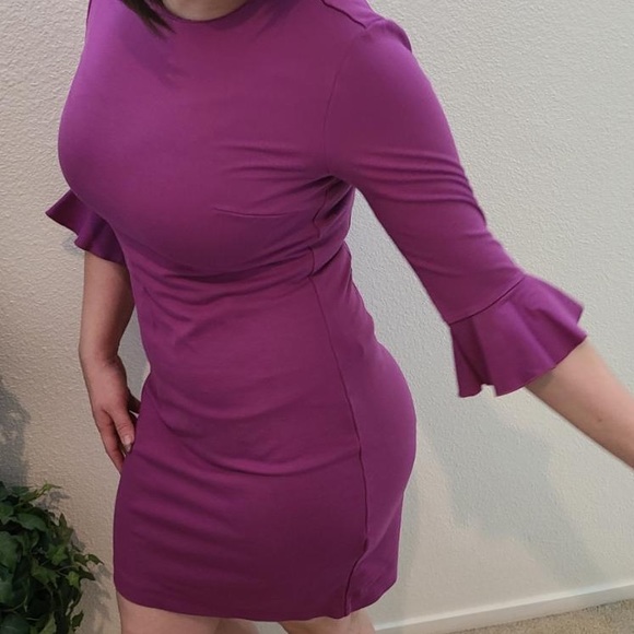 Banana Republic Purple Dress - Picture 6 of 11